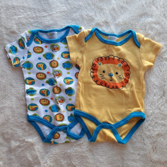 Safari Animals Onesies - Picture 1 of 1